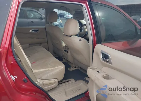 2014 Nissan Pathfinder S z USA, uszkodzony, nr VIN 5N1AR2MN5EC680541